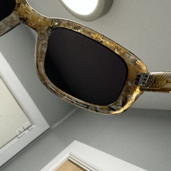 KREWE Milan Mystic 90s Look Rectangle Compact Silhouette Sunnies - Picture 11 of 16